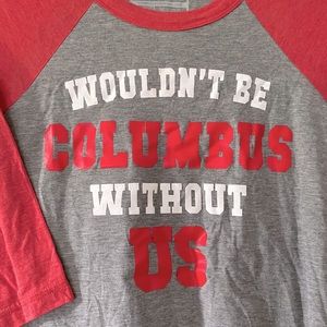 Ohio State Columbus Baseball Tee